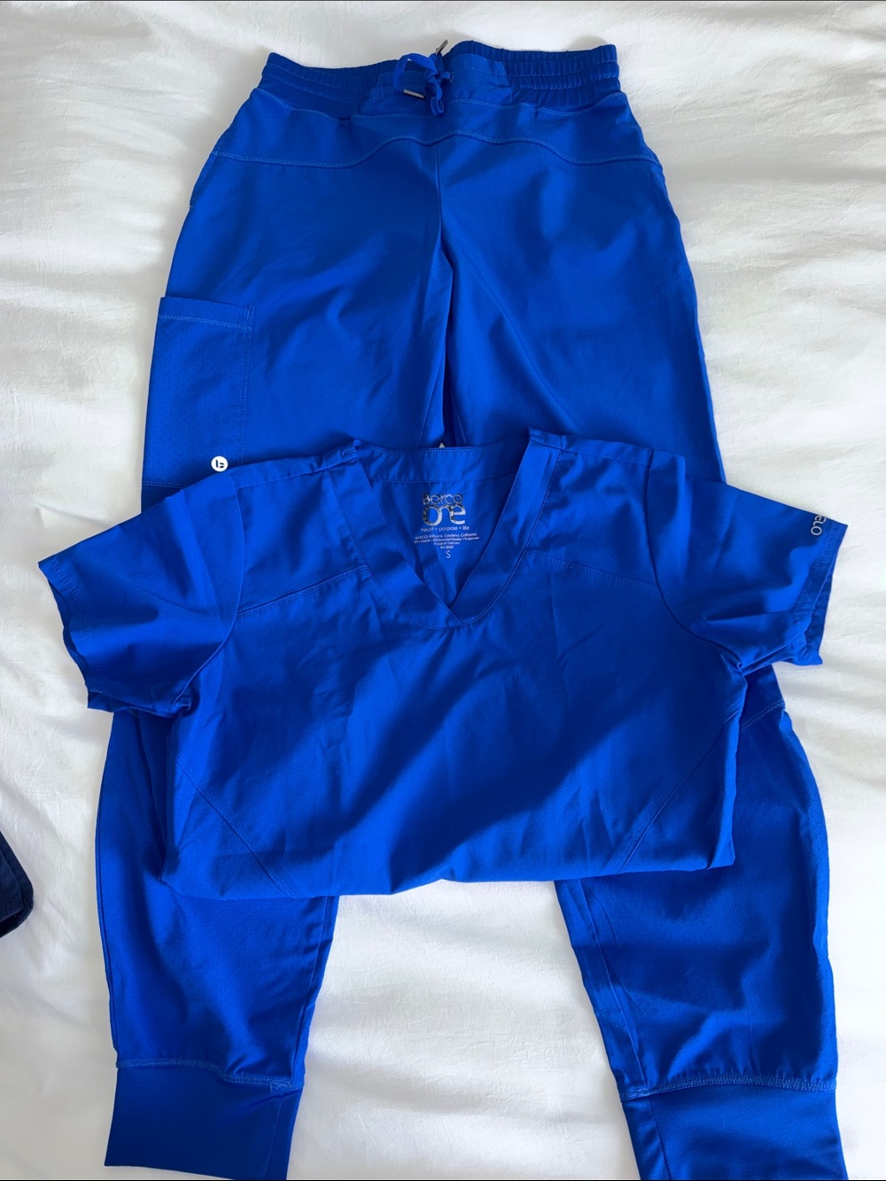 lululemon athletica Women's Royal Blue Scrub Set